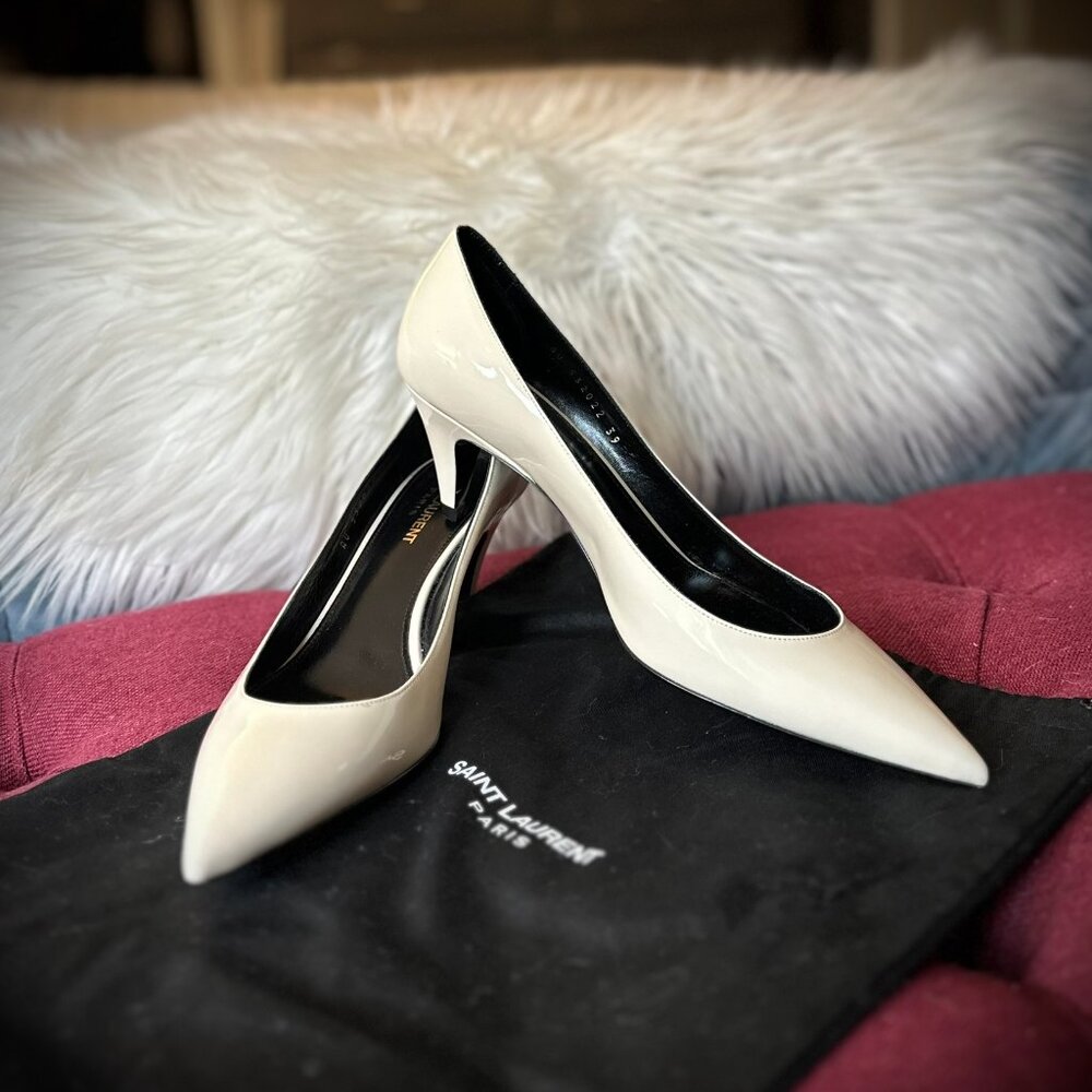 Saint Laurent Kitten Heels- Size 39